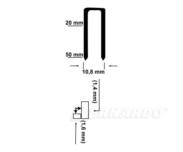 Bernardo Klammergerät KG1950H