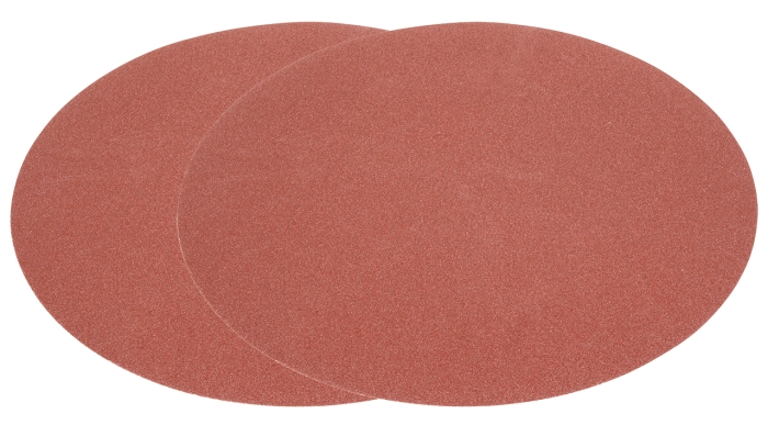 Bernardo Papier-Schleifteller-Kombiset diam. 500 mm - K 60 / 80 / 100 / 120 / 150 / 180 (je 2 Stk.), Klett