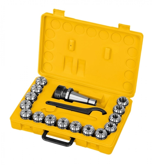 Bernardo Fräser-Spannzangenfutter-Set ER40, ISO 40, 3 - 25 mm Spannmittel für Werkzeuge