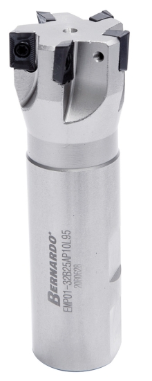 Bernardo Schaftfräser mit HM-Wendeschneidplatten, diam. 32 mm