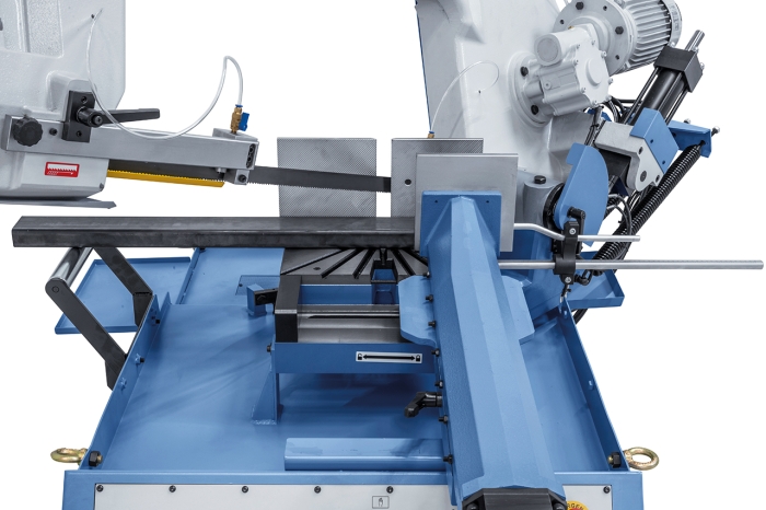 Bernardo Halbautomatische Doppelgehrungsbandsäge MBS 600 DGA-V / 400 V