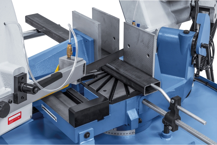 Bernardo Halbautomatische Doppelgehrungsbandsäge MBS 600 DGA-V / 400 V
