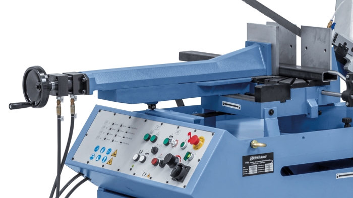 Bernardo Halbautomatische Doppelgehrungsbandsäge MBS 600 DGA-V / 400 V
