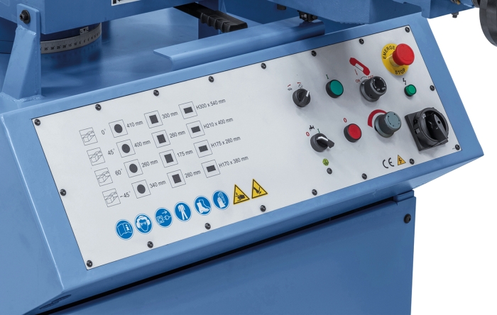 Bernardo Doppelgehrungsbandsäge MBS 600 DG / 400 V