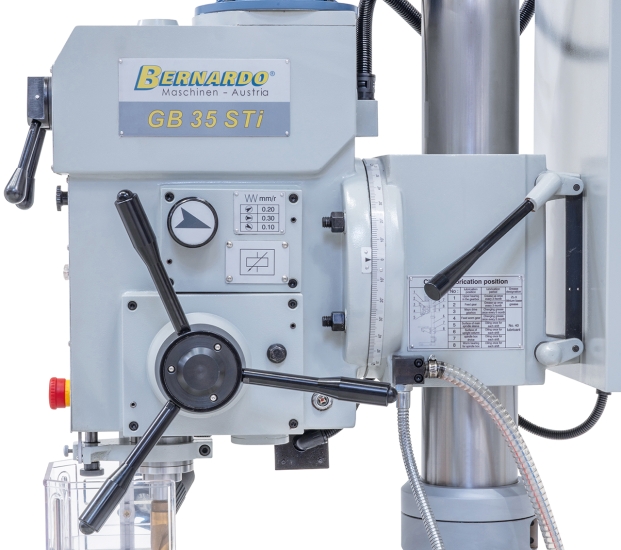 Bernardo Getriebe-Säulenbohrmaschine GB 35 STi