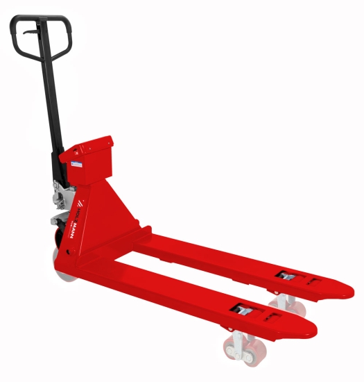 Holzmann HUB30PRINT Hubwagen mit Waage und Drucker