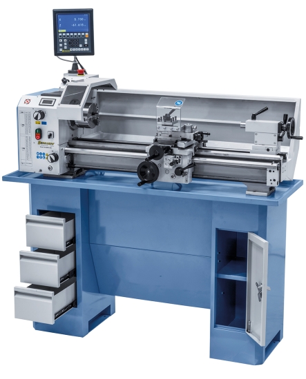 Bernardo Drehmaschine Profi 750 BDC-EG / 230 V inkl. 2-Achs-Digitalanzeige ES-12 V