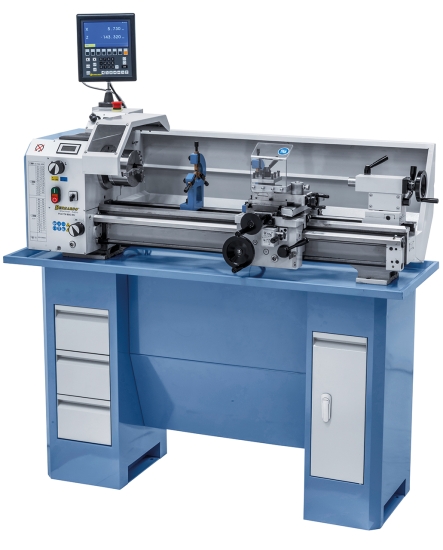 Bernardo Drehmaschine Profi 750 BDC-EG / 230 V inkl. 2-Achs-Digitalanzeige ES-12 V