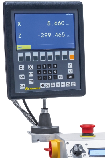 Bernardo Drehmaschine Profi 750 BDC-EG / 230 V inkl. 2-Achs-Digitalanzeige ES-12 V