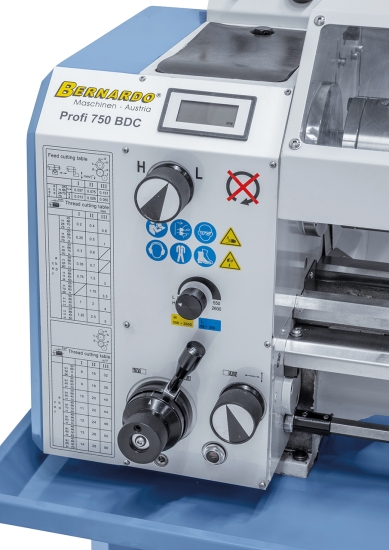 Bernardo Drehmaschine Profi 750 BDC / 230 V