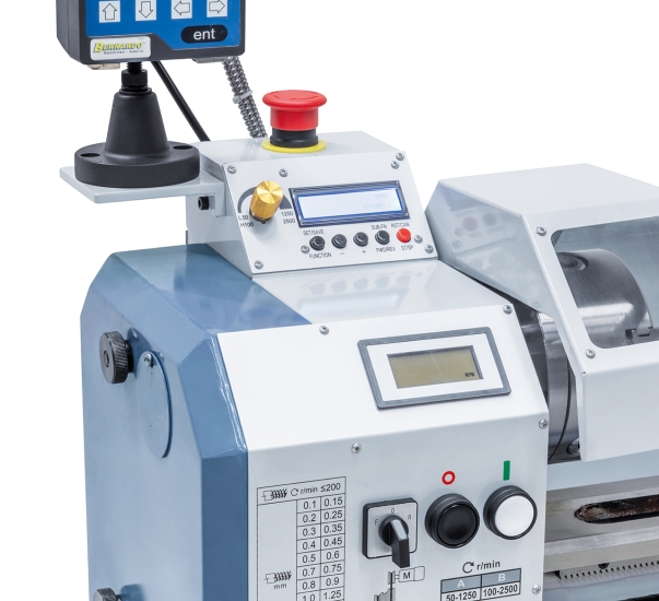 Bernardo Drehmaschine Profi 600 BDC-EG / 230 V inkl. 2-Achs-Digitalanzeige DT 40