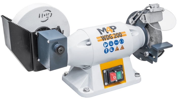 Nass- und Trockenschleifmaschine WDG 200 links