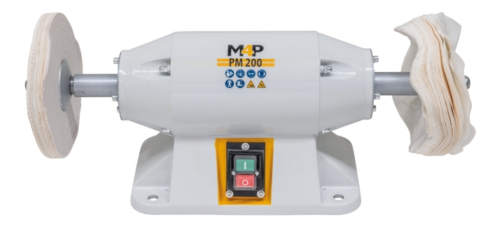 Poliermaschine PM 200 / 400 V gesamt frontal