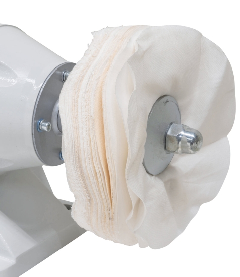 Poliermaschine PM 200 / 400 V polierscheibe rechts