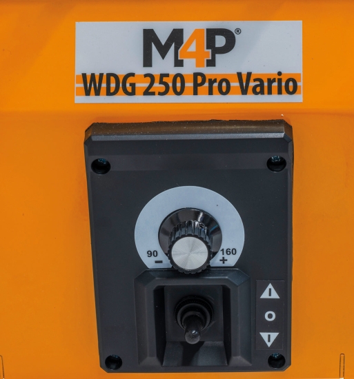 Nass- und Trockenschleifmaschine WDG 250 Pro Vario potentiometer