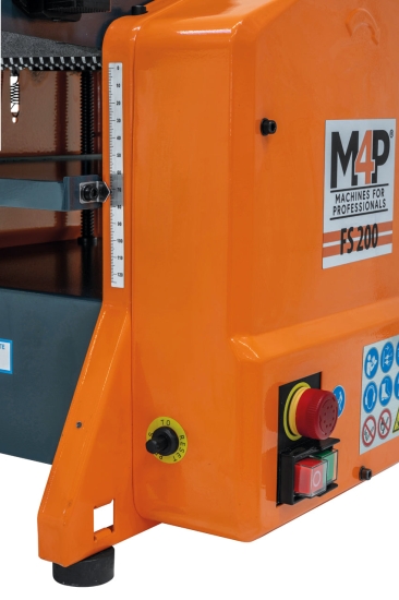 Abricht- und Dickenhobelmaschine FS 200 / 230 V schalter