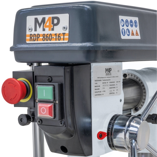 Radial-Tischbohrmaschine RDP 860 - 16 T / 230 V schalter