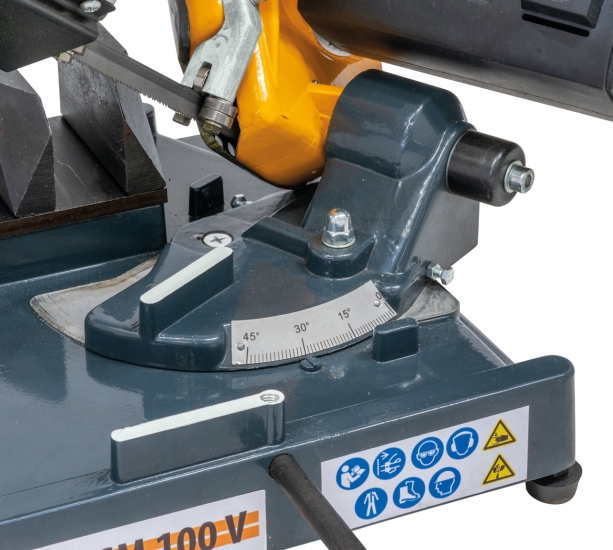 Metallbandsäge BSM 100 V schwenkeinrichtung