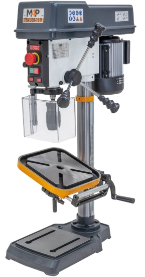 Vario-Tischbohrmaschine TBM 300 - 16 V / 230 V rechts tisch geschwenkt
