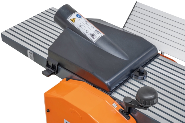 Abricht- und Dickenhobelmaschine FS 250 mit Untergestell / 230 V absaughaube