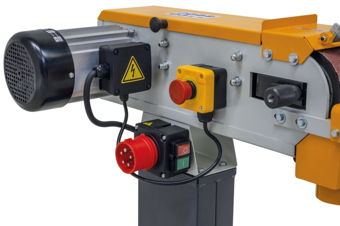 Bandschleifmaschine MBS 100 x 1220 S / 400 V schalter stecker