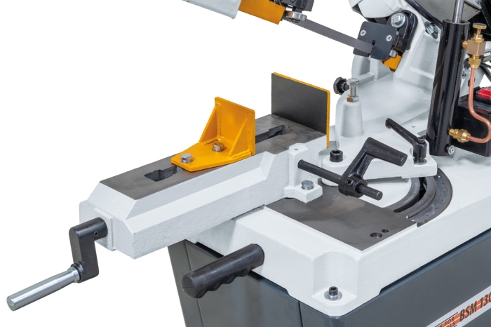 Doppelgehrungsbandsäge BSM 130 G / 230 V schraubstock