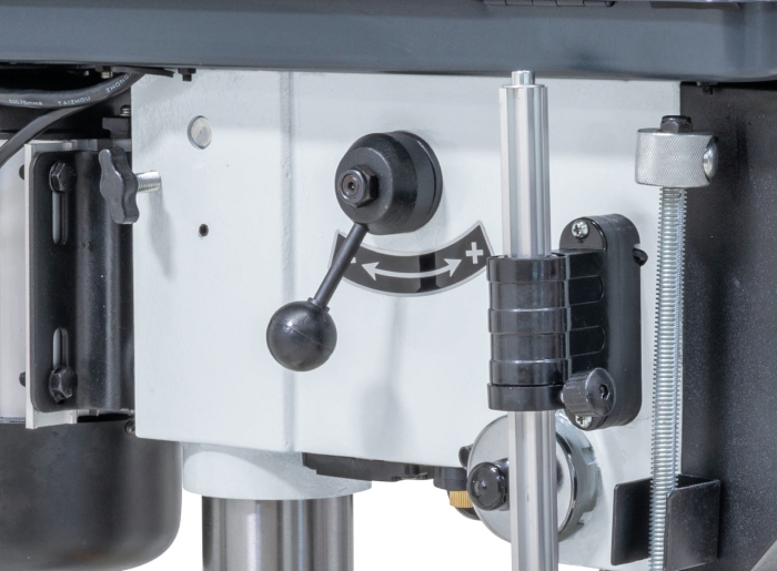 Vario-Tischbohrmaschine TBM 380 - 16 VRL / 400 V hebel geschwindigkeitseinstellung