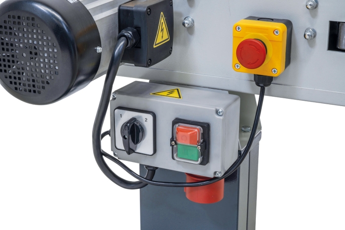 Bandschleifmaschine MBS 100 x 1220 S-2 / 400 V schalter stecker