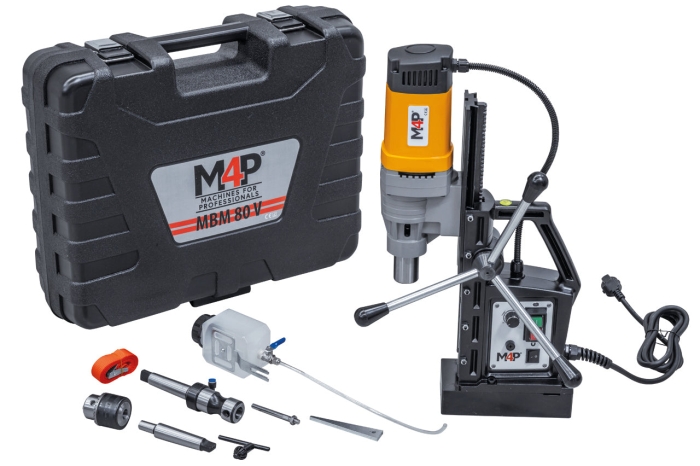 Magnet-Kernbohrmaschine MBM 80 V lieferumfang