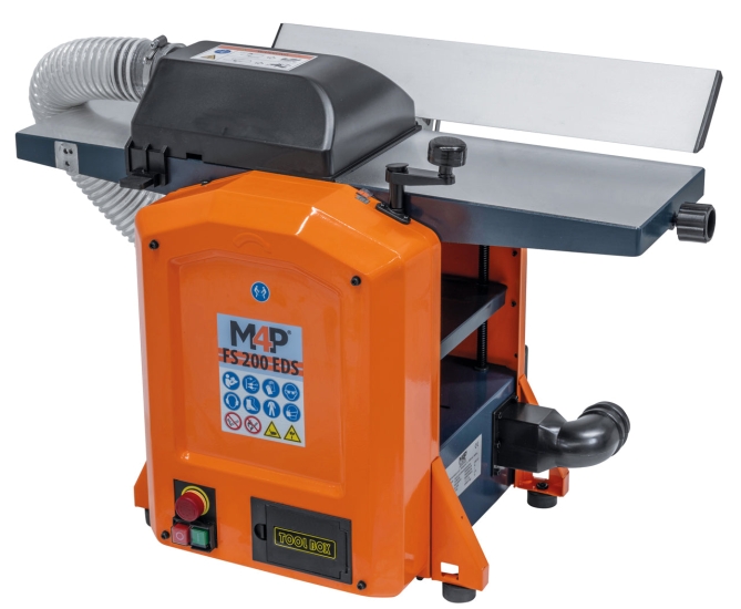 Abricht- und Dickenhobelmaschine FS 200 EDS / 230 V mit absaughaube