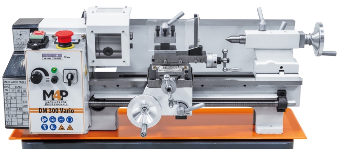 Tischdrehmaschine DM 300 Vario frontal UG abgeschnitten