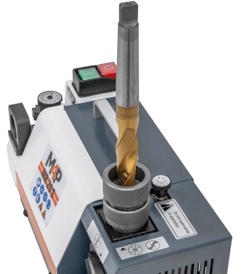 Bohrerschleifmaschine MR 20 S ausspitzen