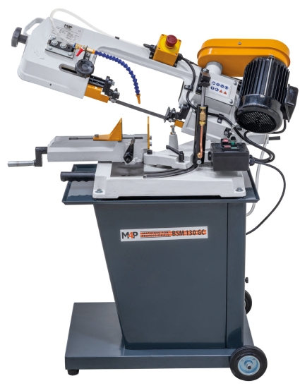 Doppelgehrungsbandsäge BSM 130 GC / 230 V frontal