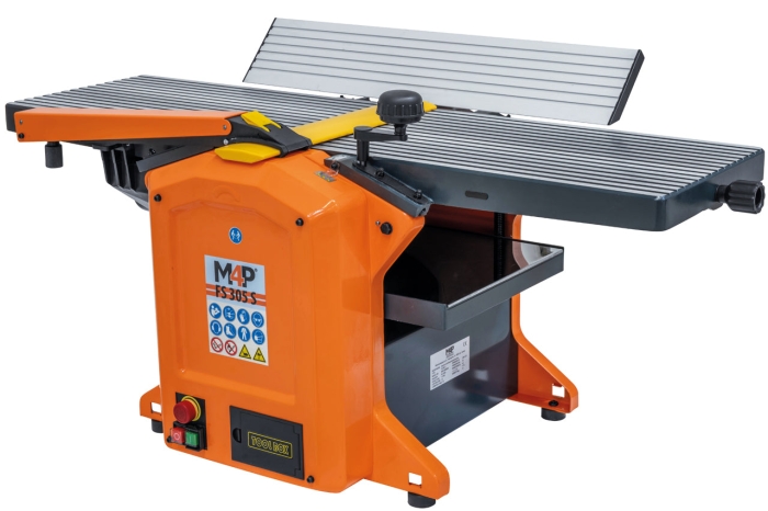 Abricht- und Dickenhobelmaschine FS 305 S / 230 V abrichtanschlag geschwenkt