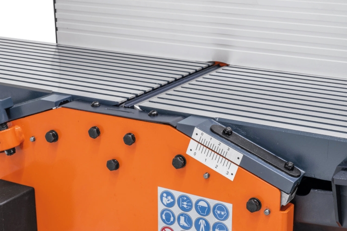 Abricht- und Dickenhobelmaschine FS 260 mit Absaugung / 400 V skala spanabnahme