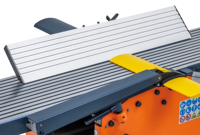 Abricht- und Dickenhobelmaschine FS 260 mit Absaugung / 400 V abrichtanschlag geschwenkt