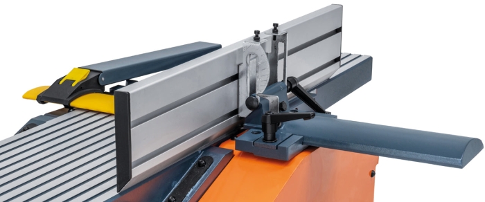 Abricht- und Dickenhobelmaschine FS 260 mit Absaugung / 400 V abrichtanschlag rückseite gerade