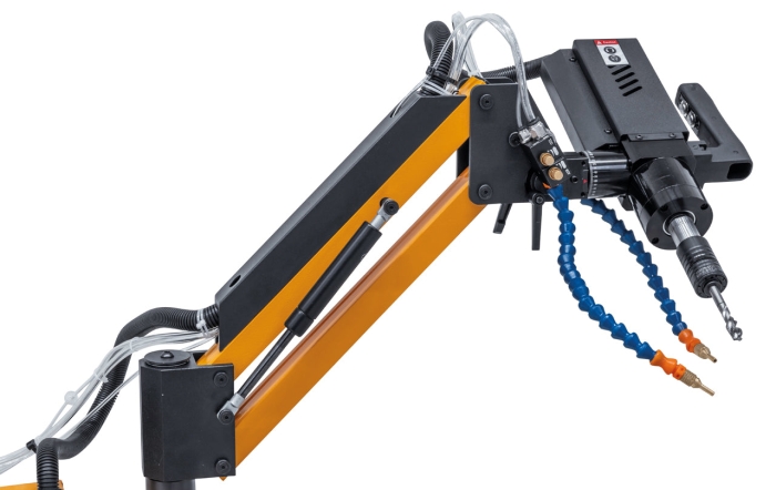 Elektrische Gewindeschneidmaschine EGS 16 - 1100 kopf geschwenkt 1