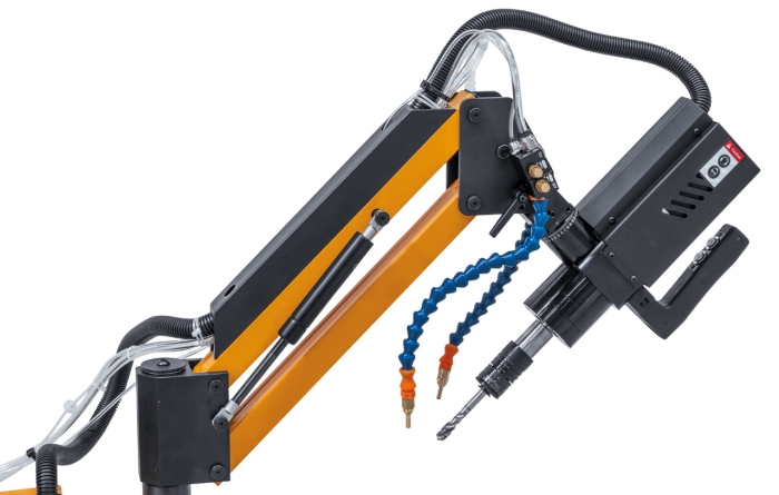Elektrische Gewindeschneidmaschine EGS 16 - 1100 kopf geschwenkt 2