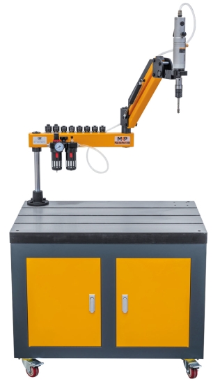 Pneumatische Gewindeschneidmaschine PGS 16 PRO - 1100 frontal