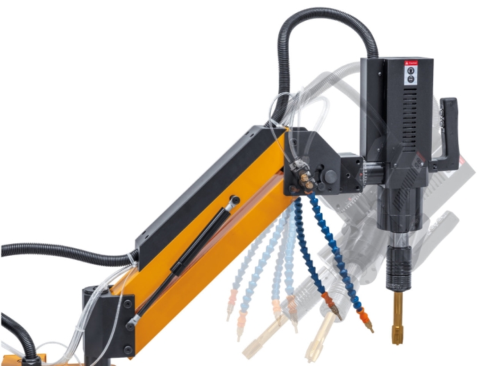 Elektrische Gewindeschneidmaschine EGS 24 - 1200 schwenkung