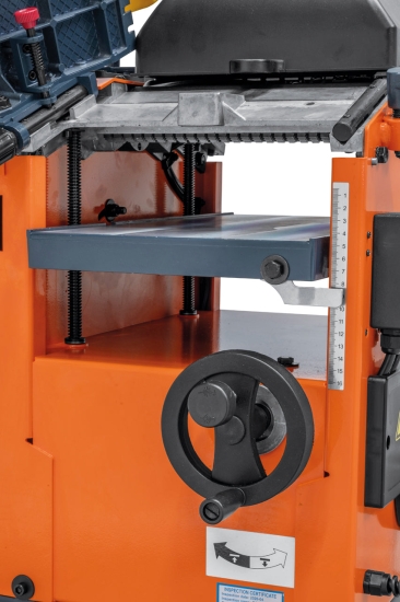 Abricht- und Dickenhobelmaschine FS 260 S mit Absaugung / 230 V dickentisch