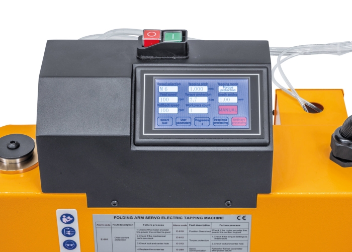 Elektrische Gewindeschneidmaschine EGS 30 - 1200 steuerung