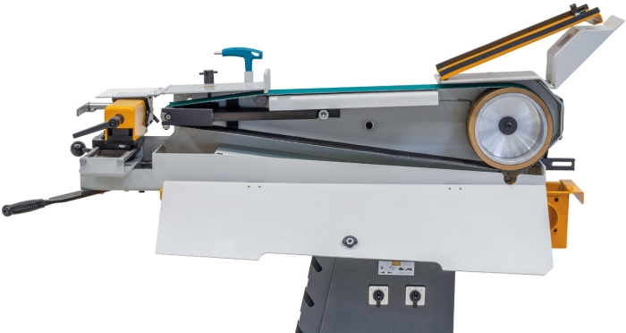 Kombinierte Band- und Rohrschleifmaschine RPS 100 x 2000 Duo bandantrieb
