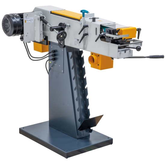 Kombinierte Band- und Rohrschleifmaschine RPS 100 x 2000 Duo links