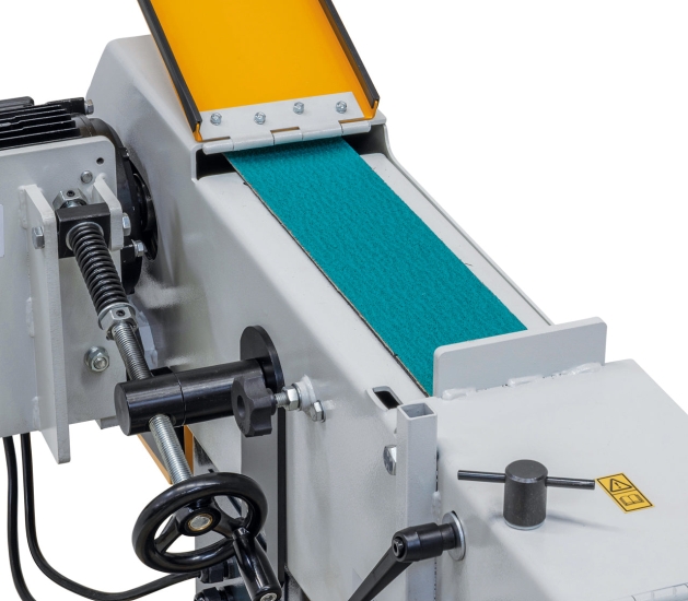 Kombinierte Band- und Rohrschleifmaschine RPS 100 x 2000 Duo planschleiflaeche