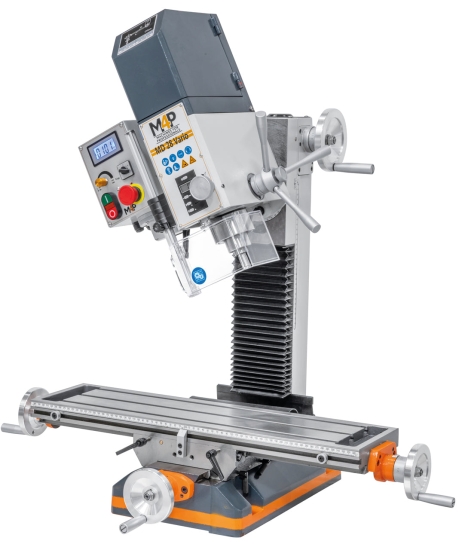Bohr- und Fräsmaschine MD 28 Vario rechts kopf geschwenkt