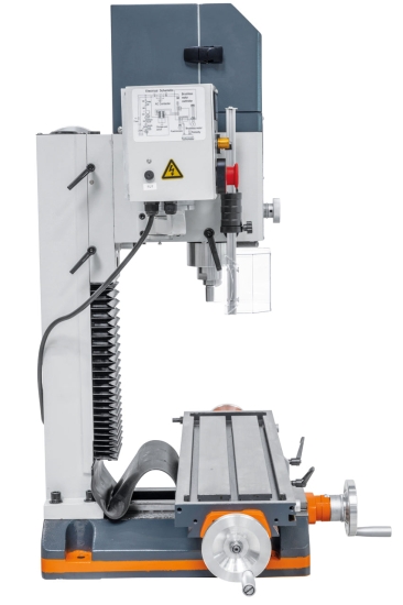 Bohr- und Fräsmaschine MD 28 Vario seitlich links