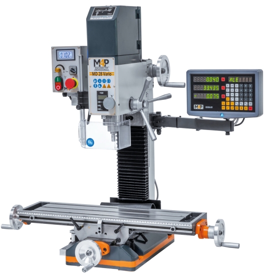 Bohr- und Fräsmaschine MD 28 Vario-D Bohr- und Fräsmaschine MD 28 Vario-D