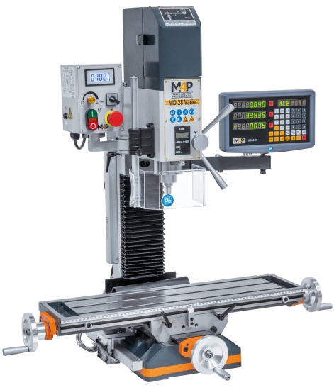 Bohr- und Fräsmaschine MD 28 Vario-D links